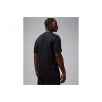 Jordan Sport Dri-FIT Ανδρικό Κοντομάνικο T-Shirt Μαύρο