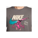 Nike Sportswear Sole Food Ανδρικό Κοντομάνικο T-Shirt Γκρι Σκούρο