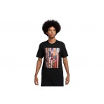 Nike Sportswear Ανδρικό Κοντομάνικο T-Shirt Μαύρο