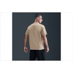 Nike Sportswear Max90 Ανδρικό Κοντομάνικο T-Shirt Μπεζ