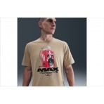 Nike Sportswear Max90 Ανδρικό Κοντομάνικο T-Shirt Μπεζ