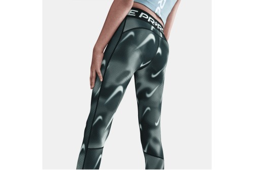 Nike Pro Mid-Rise Κολάν Μακρύ (HQ9305 010)