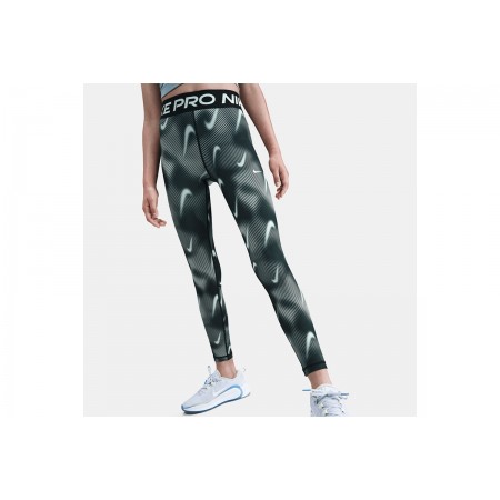 Nike Pro Mid-Rise Κολάν Μακρύ 
