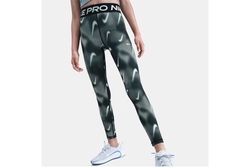 Nike Pro Mid-Rise Κολάν Μακρύ (HQ9305 010)