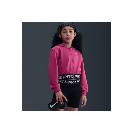 Nike Pro Fleece Dri-Fit Ζακέτα Βαμβακερή 