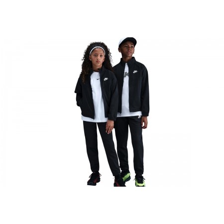 Nike Sportswear Dri-FIT Παιδικό Σετ Ζακέτα - Παντελόνι Φόρμας Μαύρο
