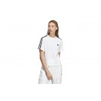 Adidas Performance W 3S Cr Crop Top Κοντομάνικο Γυναικείο (HR4915)