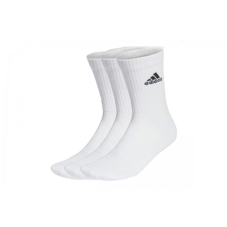 Adidas Performance Κάλτσες Μέχρι τη Γάμπα Λευκές 3 Τεμάχια