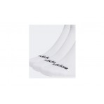 Adidas Performance Thin Linear Κάλτσες Μέχρι τον Αστράγαλο Λευκές 3 Τεμάχια