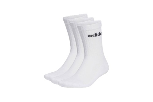 Adidas Performance Linear Κάλτσες Ψηλές 3 Ζευγάρια (HT3455)