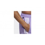 Adidas Performance 3-Stripes CLX Ανδρικό Μαγιό Σορτς Μωβ, Λευκό
