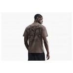 Nike Sportswear Max90 Ανδρικό Κοντομάνικο T-Shirt Καφέ