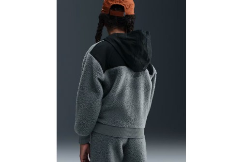 Nike Sportswear Club Μπλούζα Fleece Με Φερμουάρ (HV0383 084)
