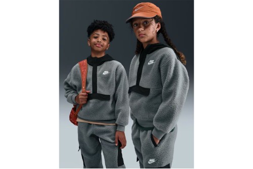 Nike Sportswear Club Μπλούζα Fleece Με Φερμουάρ (HV0383 084)