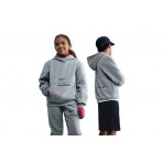 Nike Sportswear Club Fleece Παιδικό Φούτερ με Κουκούλα Γκρι