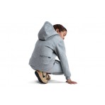 Nike Sportswear Club Fleece Παιδικό Φούτερ με Κουκούλα Γκρι