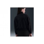 Nike Sportswear Παιδική Μακρυμάνικη Μπλούζα Fleece με Φερμουάρ Μαύρη