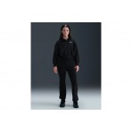 Nike Sportswear Παιδική Μακρυμάνικη Μπλούζα Fleece με Φερμουάρ Μαύρη