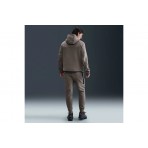 Nike Tech Fleece Windrunner Ανδρική Ζακέτα με Κουκούλα Πουρό, Μαύρη