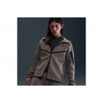Nike Tech Fleece Windrunner Ανδρική Ζακέτα με Κουκούλα Πουρό, Μαύρη