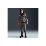 Nike Tech Fleece Windrunner Ανδρική Ζακέτα με Κουκούλα Πουρό, Μαύρη