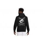 Nike Sportswear Club Fleece Ανδρικό Φούτερ με Κουκούλα Μαύρο