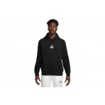 Nike Sportswear Club Fleece Ανδρικό Φούτερ με Κουκούλα Μαύρο