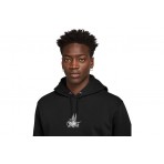Nike Sportswear Club Fleece Ανδρικό Φούτερ με Κουκούλα Μαύρο