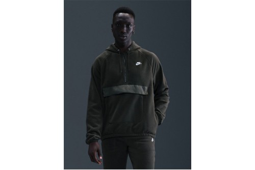 Nike Sportswear Club Winterized Μπλούζα Fleece Με Φερμουάρ (HV1439 355)