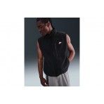 Nike Sportswear Club Winterized Ανδρικό Αμάνικο Μπουφάν Μαύρο