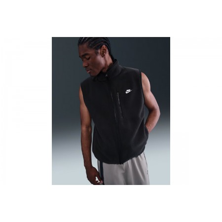 Nike Sportswear Club Winterized Ανδρικό Αμάνικο Μπουφάν Μαύρο