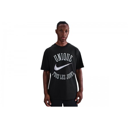 Nike Victor Wembanyama Ανδρικό Κοντομάνικο T-Shirt Μαύρο