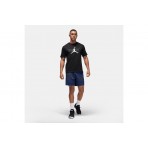 Jordan Sport Ανδρικό Κοντομάνικο T-Shirt Μαύρο