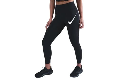 Nike Tempo Swoosh Run High-Waisted Κολάν 7-8 Γυναικείο (HV2304 010)