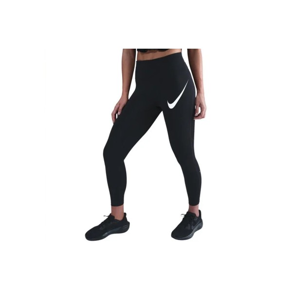 Nike Tempo Swoosh Run High-Waisted Κολάν 7-8 Γυναικείο (HV2304 010)