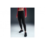 Nike Pro Mid-Rise Γυναικείο Μακρύ Κολάν Μαύρο