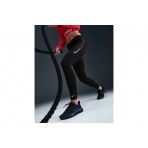 Nike Pro Mid-Rise Γυναικείο Μακρύ Κολάν Μαύρο