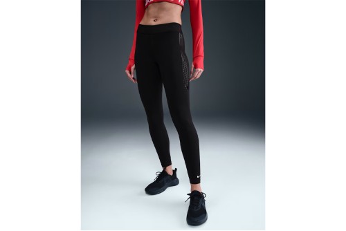 Nike Pro Mid-Rise Κολάν Μακρύ Γυναικείο (HV2348 010)