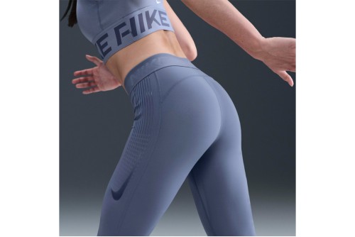 Nike Pro Mid-Rise Κολάν Μακρύ Γυναικείο (HV2348 499)