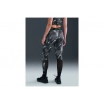 Nike Pro Κολάν Γυναικείο Μακρύ Κολάν Ανθρακί, Γκρι, Μαύρο