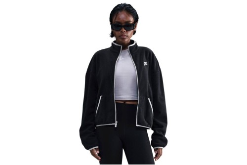 Nike Sportswear Club Fleece Loose Cozy Ζακέτα Fleece Γυναικεία (HV2730 010)