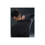 Nike Tempo Dri-Fit Γυναικεία Μακρυμάνικη Μπλούζα με Φερμουάρ Μαύρη