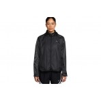 Nike Tempo Flash Repel Γυναικείο Ελαφρύ Μπουφάν με Κουκούλα Μαύρο