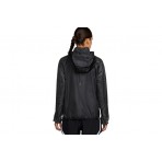 Nike Tempo Flash Repel Γυναικείο Ελαφρύ Μπουφάν με Κουκούλα Μαύρο