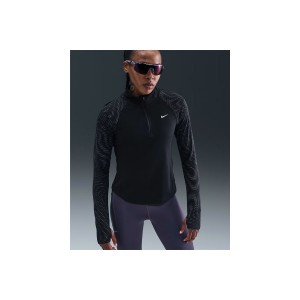 Nike Tempo Flash Dri-Fit Μπλούζα Με Φερμουάρ Γυναικεία (HV2996 010)