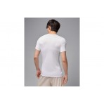Jordan Sport Dri-FIT Base Layer Ανδρικό Κοντομάνικο T-Shirt Λευκό