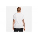 Nike Dri-FIT Training Ανδρικό Κοντομάνικο T-Shirt Λευκό