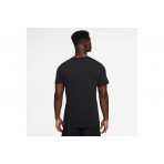 Nike Dri-FIT Winning Ανδρικό Κοντομάνικο T-Shirt Μαύρο