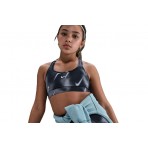 Nike Pro Swoosh Παιδικό Μπουστάκι Μαύρο, Γκρι