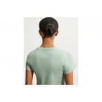 Nike Sportswear Tight Ribbed Γυναικείο Κοντομάνικο T-Shirt Φυστικί